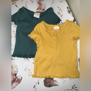 2pack Toddler Ribbed Tees